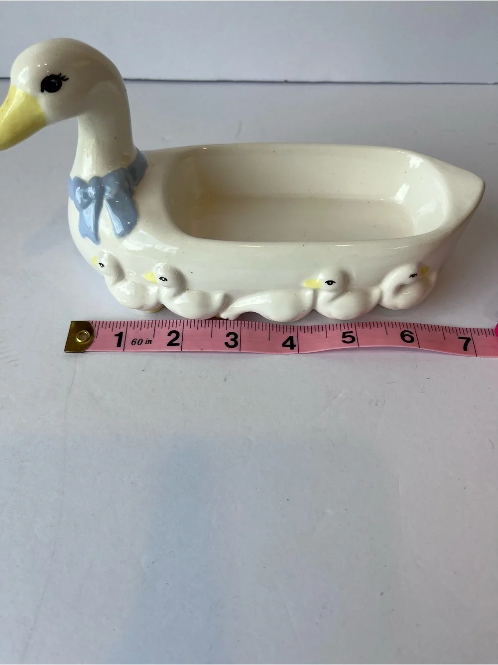 Vintage Mother Goose Soap Dish Trinket Dish Crackers Dish 90’s